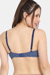 Rosaline Padded Wired Medium Coverage T-Shirt Bra - Blue Depth — thumbnail 2